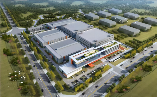 封顶大吉 | 重庆金年会科技X射线检测装备基地建设项目主题结构封顶，迈入辉煌新篇章